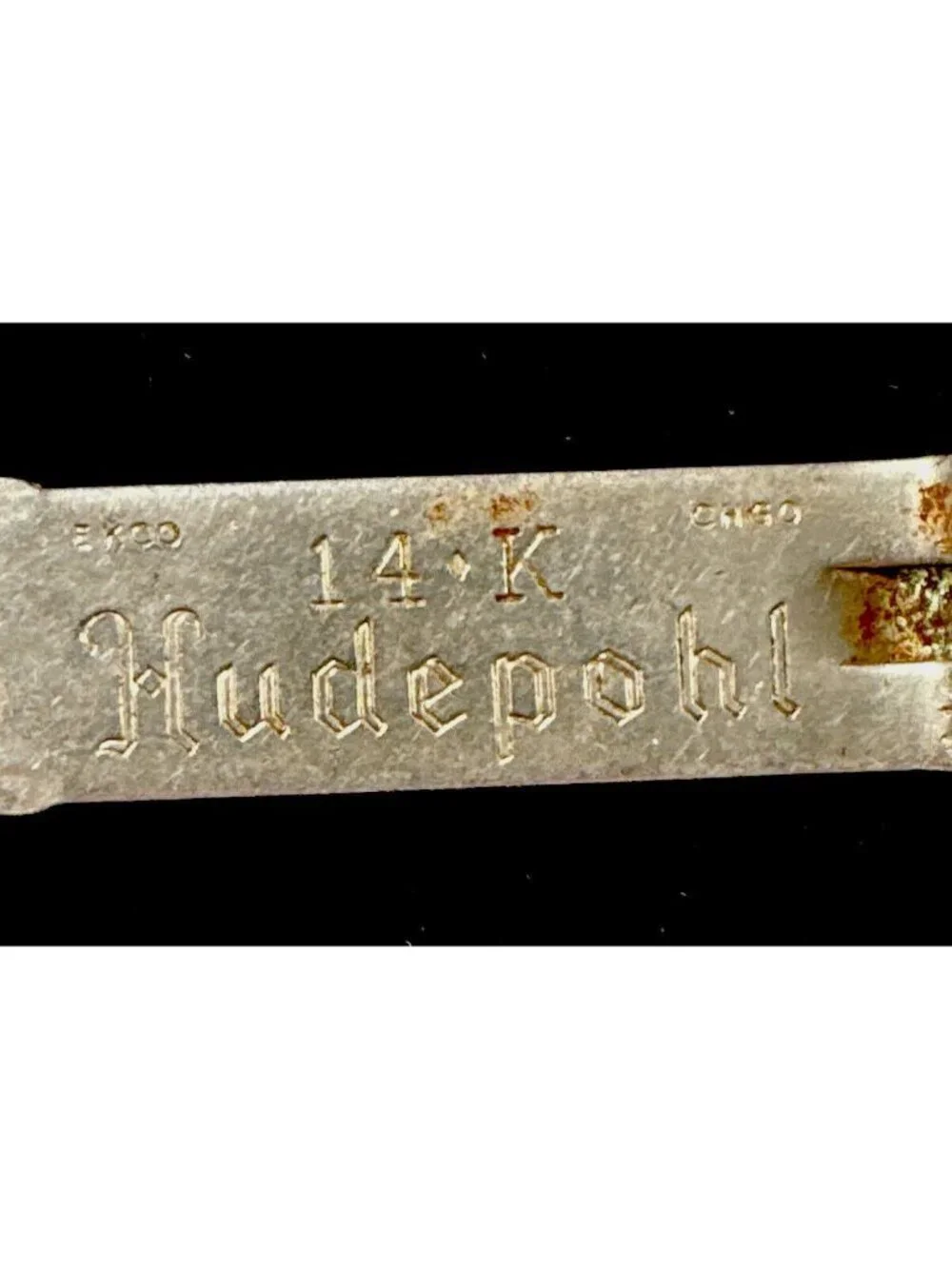 Hudepohl 14-K Steel Can & Bottle Opener Vintage 1950s Rustic Barware Tool